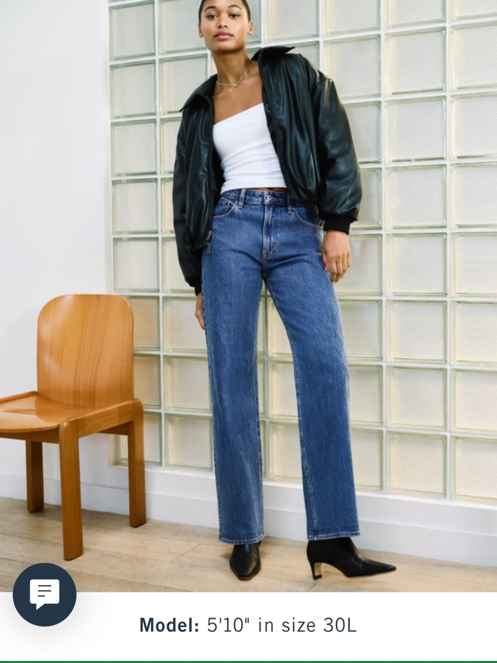 Abercrombie & Fitch Curve Love High Rise 90s Relaxed Jean
